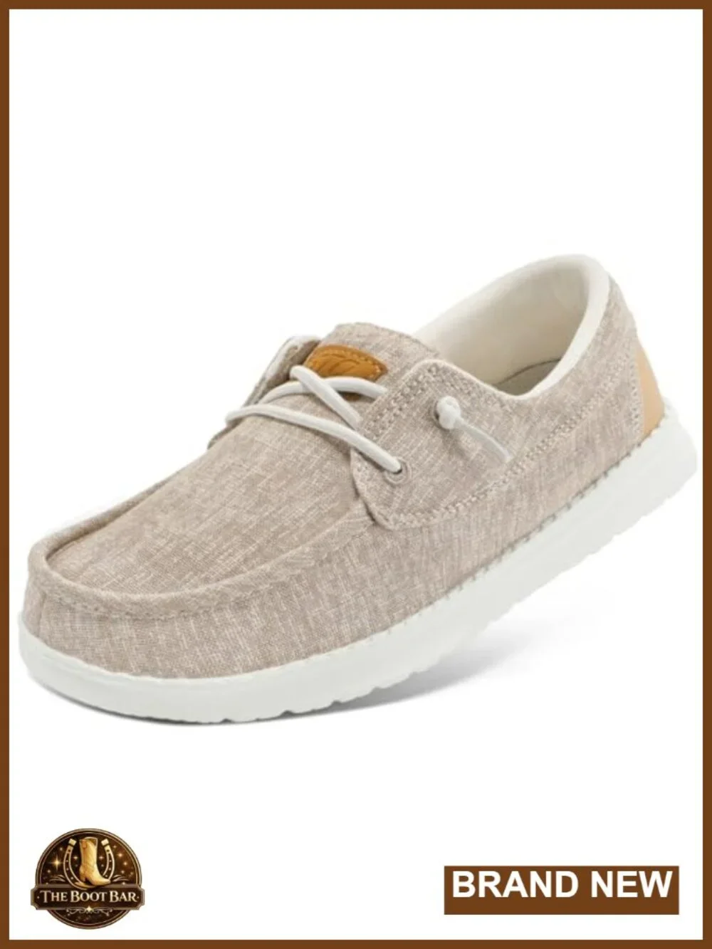 Boat Shoes with Orthopedic Insole Slip On Business Casual Canvas Loafers for
